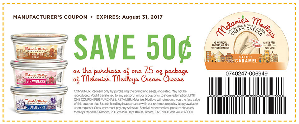 creamcheese-coupon | Melanie's Medleys